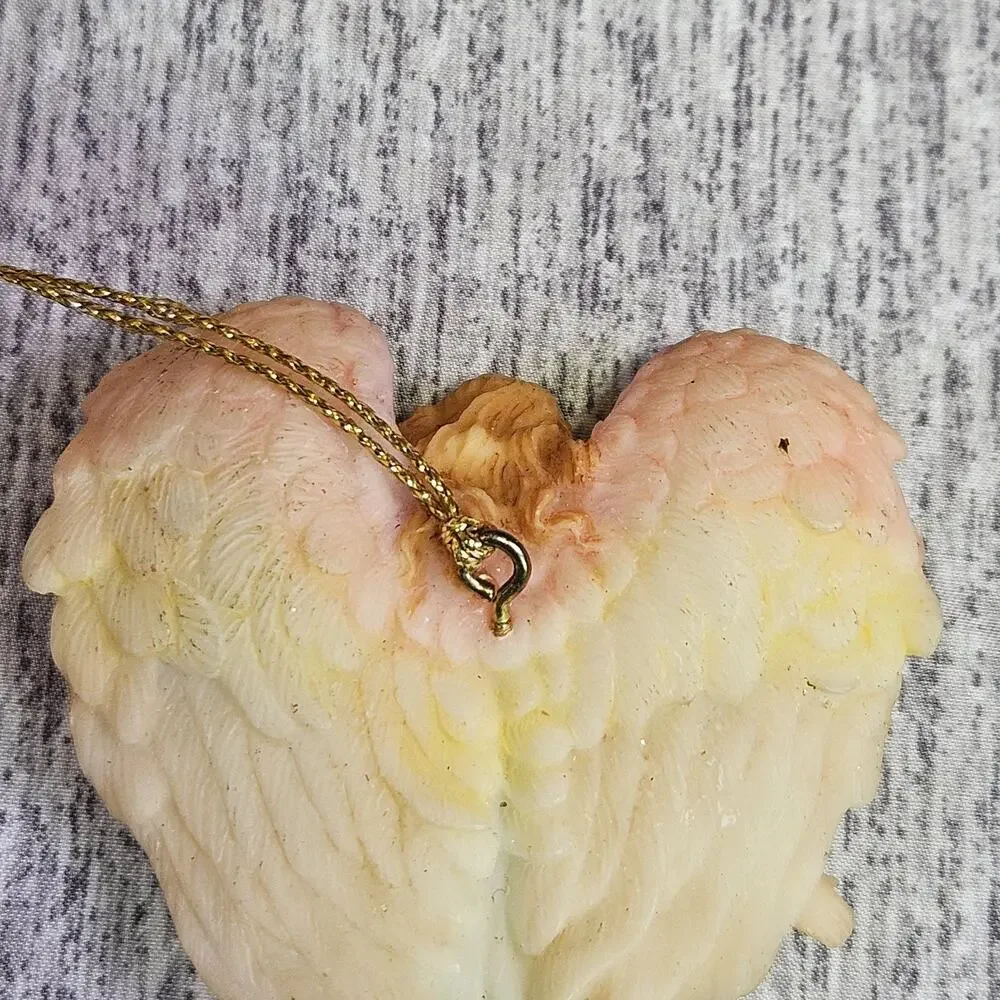 VTG Roman Inc Seraphim Classics Christmas Tree Ornament Angel of Peace Victorian